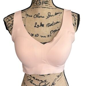 Honeylove SoftForm Bra Back Smoothing Wire Free Blush Size 1X